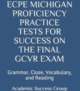 ECPE book for gvcr reading grammar and vocabulary 